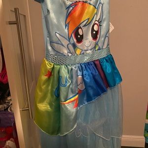 Disguise My little pony rainbow dash girls dress